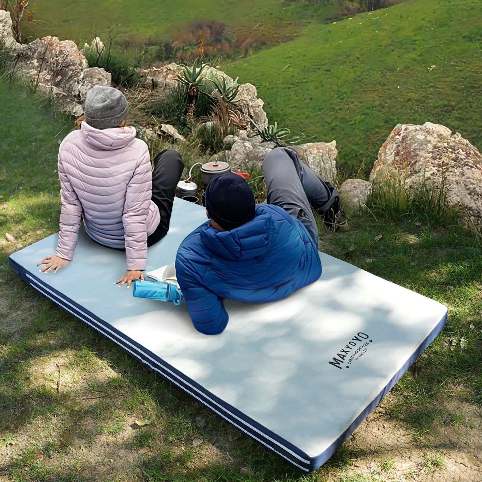 Unfold Comfort Anywhere with MAXYOYO's New Foldable Camping Futon Matt