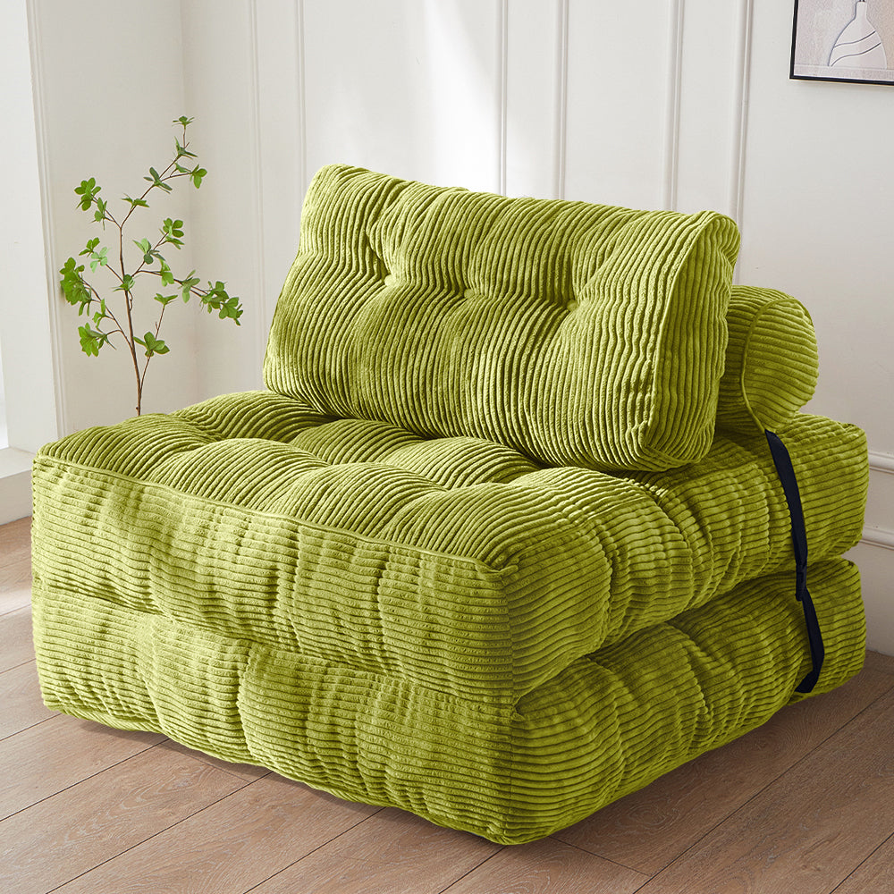 Green convertible chair hotsell