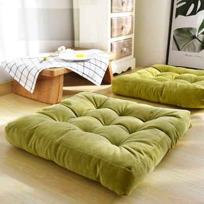 green floor pillow#color_green