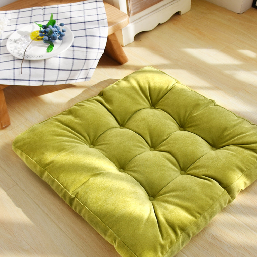 green floor pillow#color_green