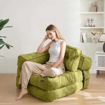 bean bag sofa bed#color_green