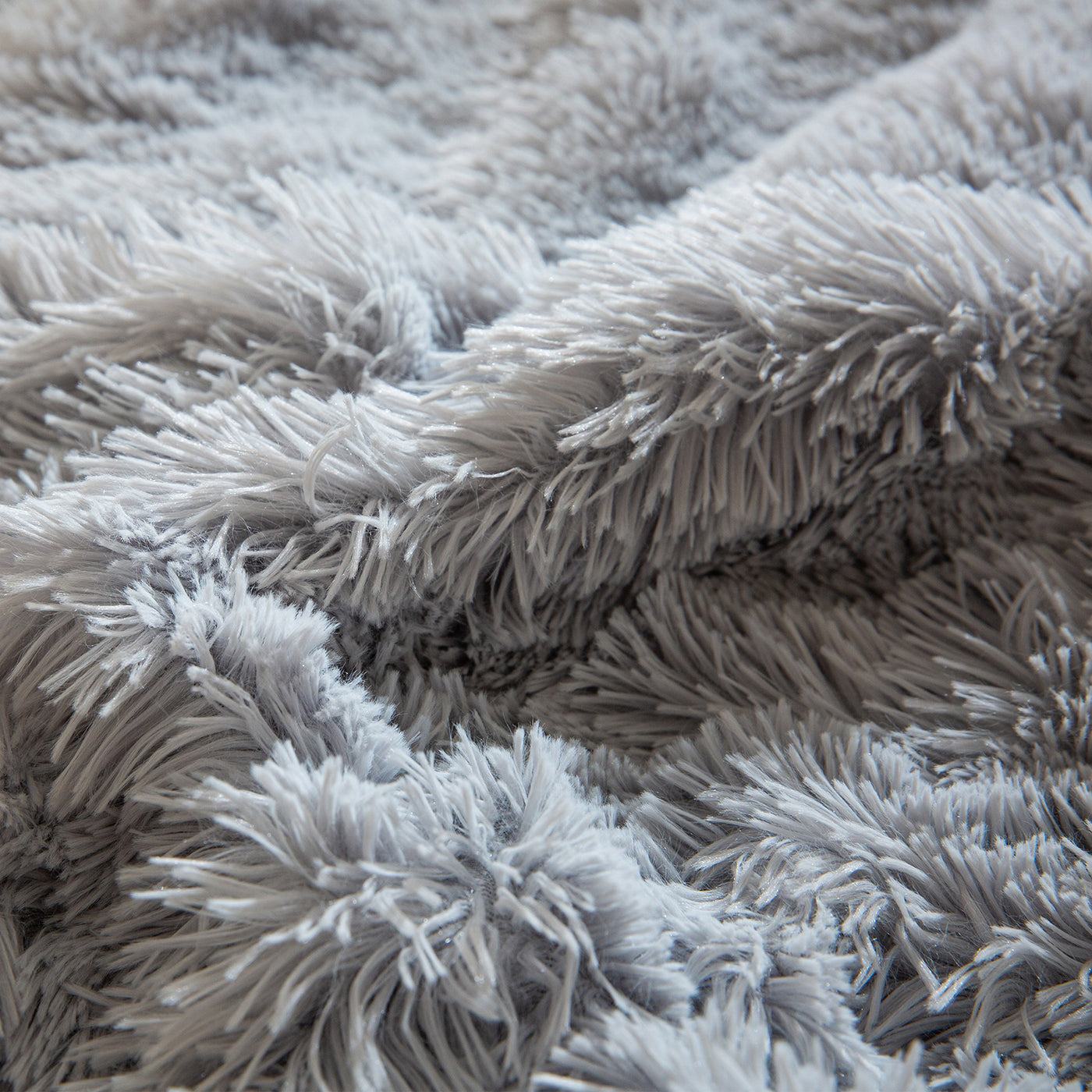 MAXYOYO Bean Bag Folding Floor Sofa Bed, Faux Fur Foam Filling Wall Couch Sleeper Chairs, Grey