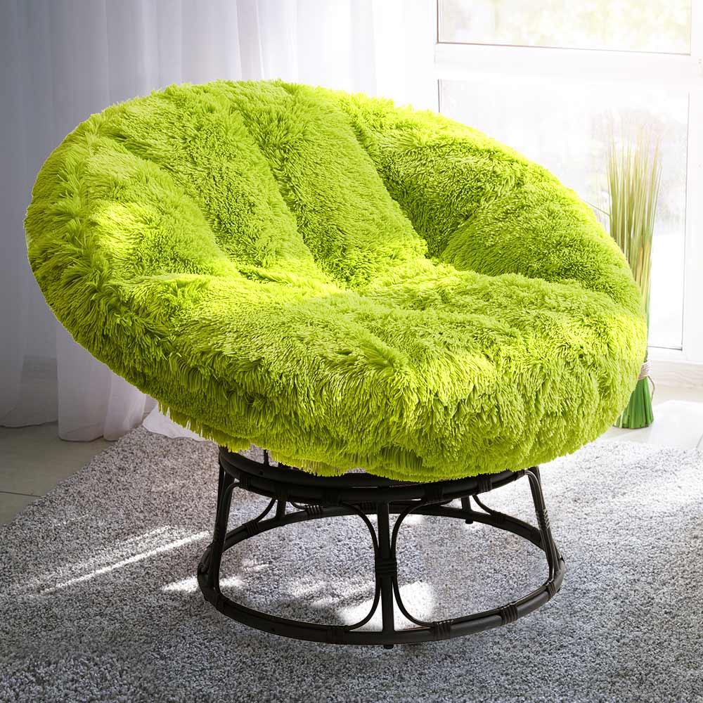 papasan cushion#color_green