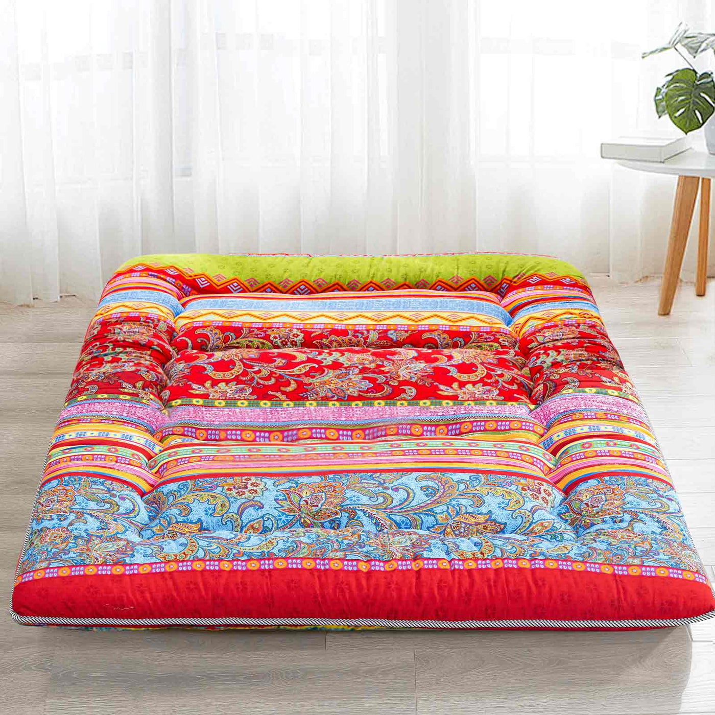 MAXYOYO Floor Mattress, Japanese Bohemia Style Futon Mattress