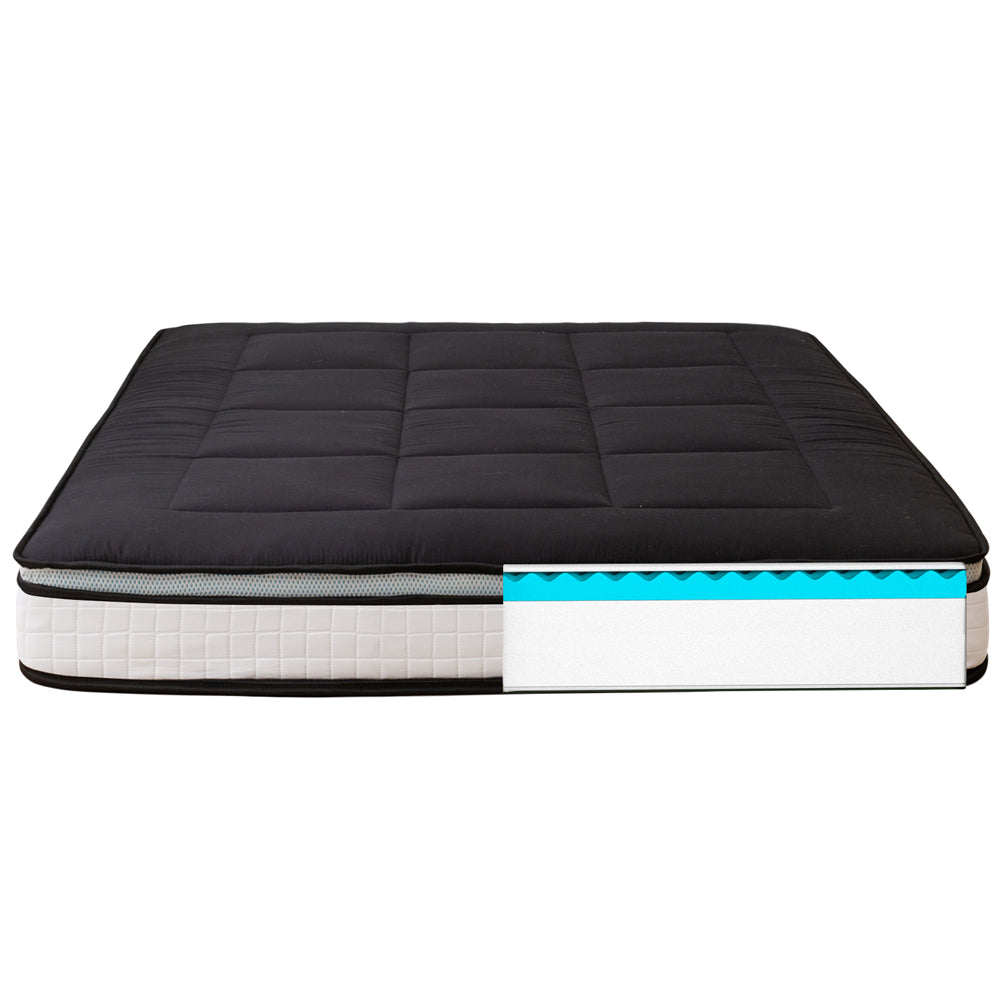 DreamLux Supreme 6" Pillow Top Futon Mattress, Black