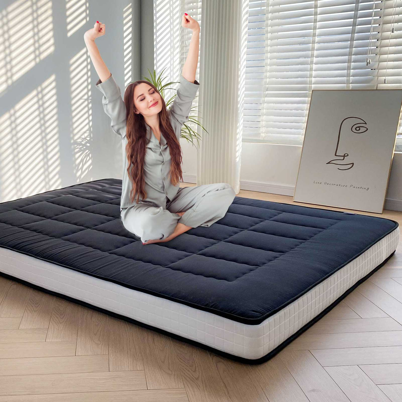 futon mattress#color_black