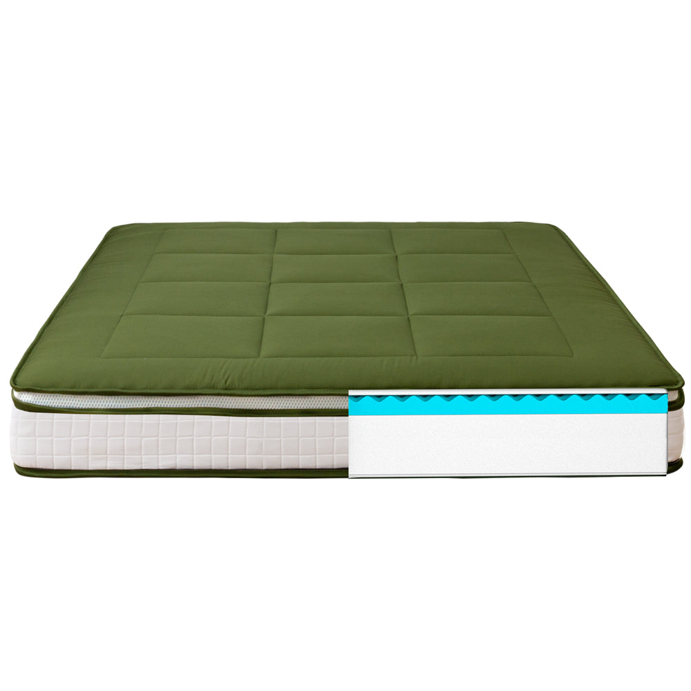 DreamLux Supreme 6" Pillow Top Futon Mattress, Green