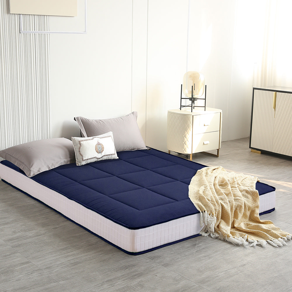 CloudCozy Elite 6" Futon Mattress, Navy