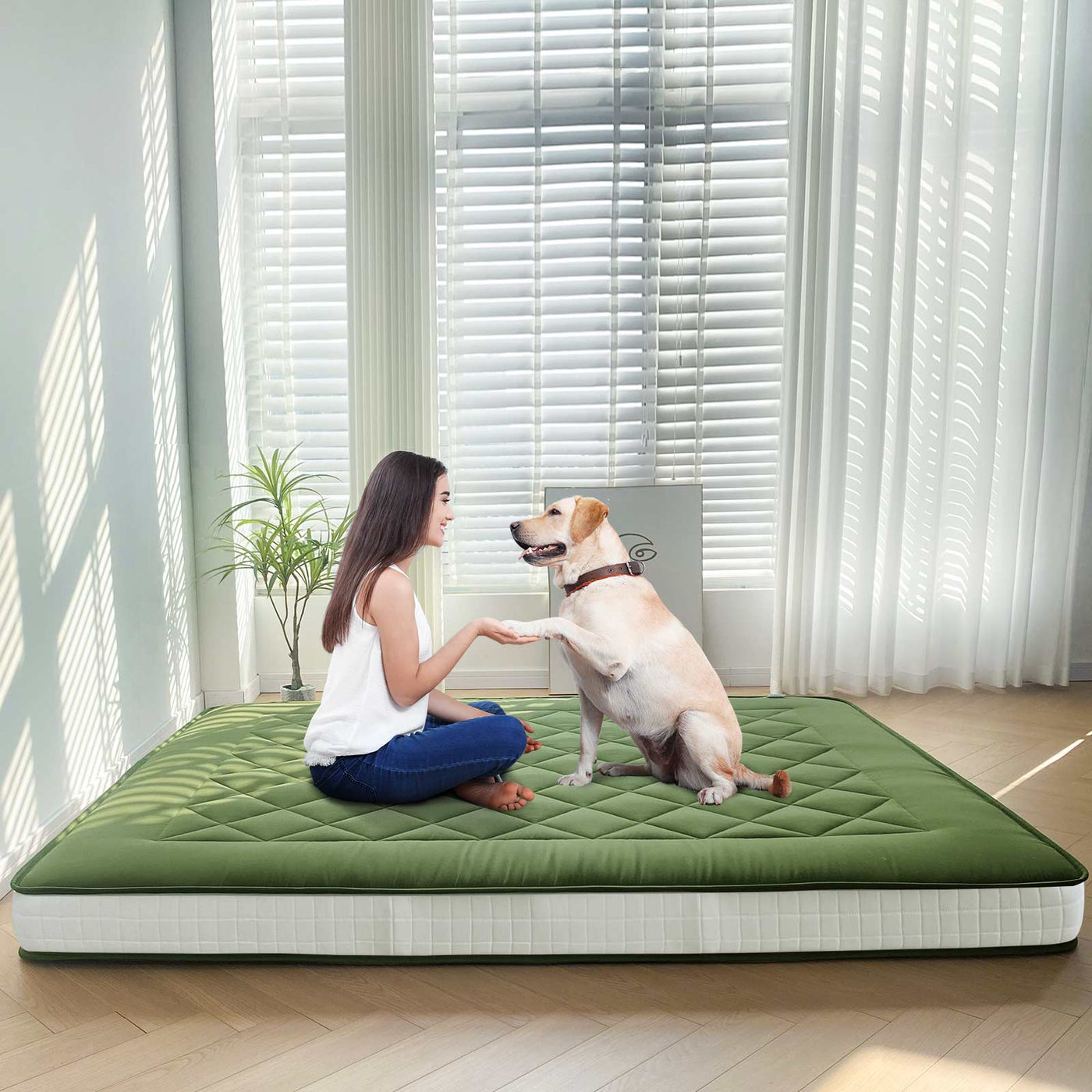 futon mattress#quilted_diamond