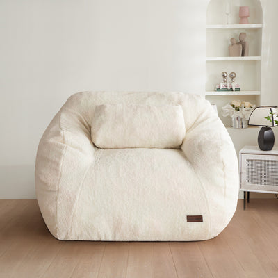 bean bag chair#color_beige