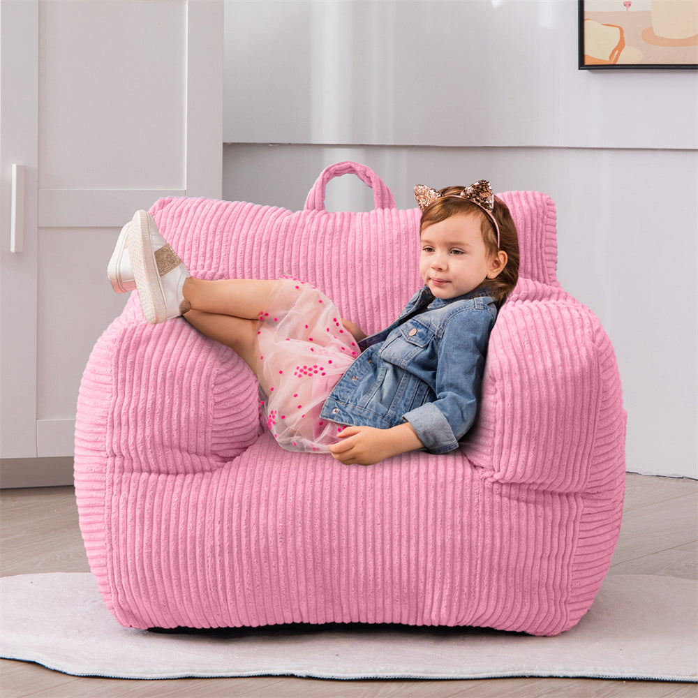 MAXYOYO Kids Corduroy Bean Bag Chair (Pink) – Maxyoyo