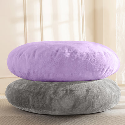 MAXYOYO 2-in-1 Kids Bean Bag with Floor Pillow Inside (Grey)