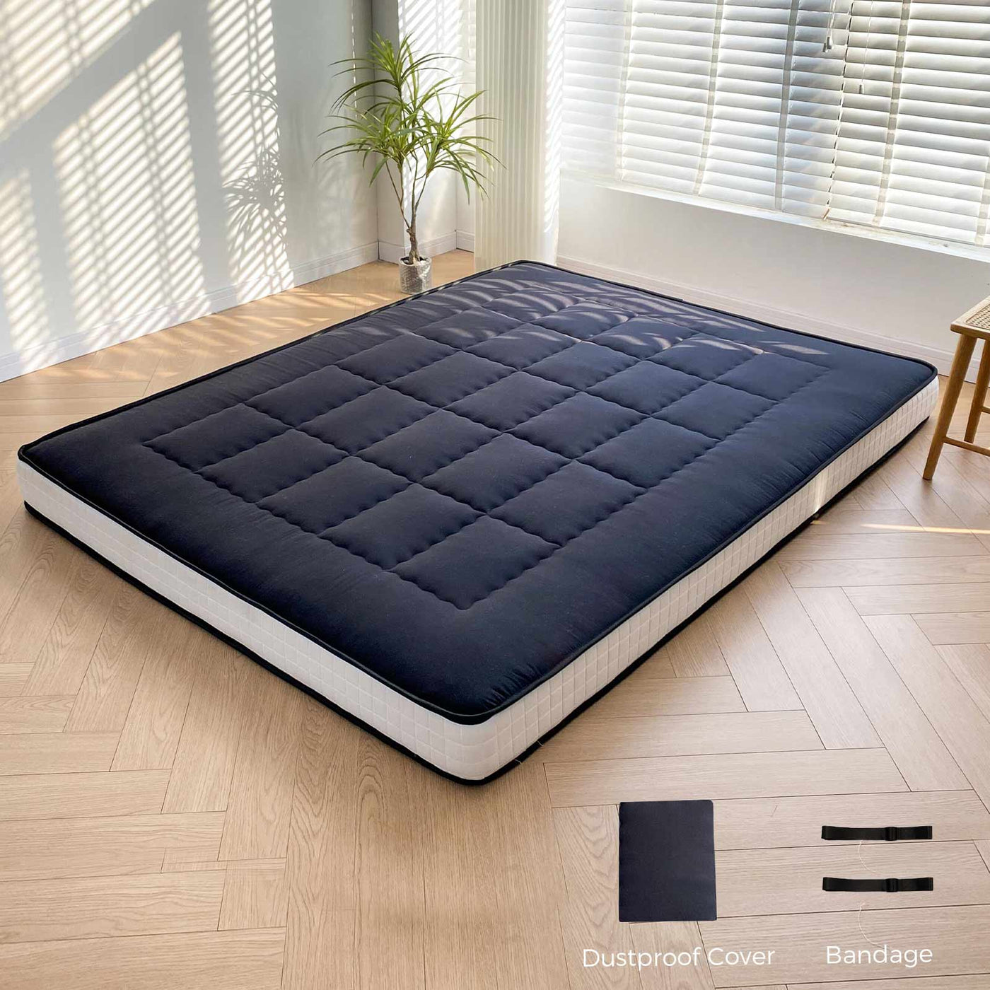 futon mattress#color_black