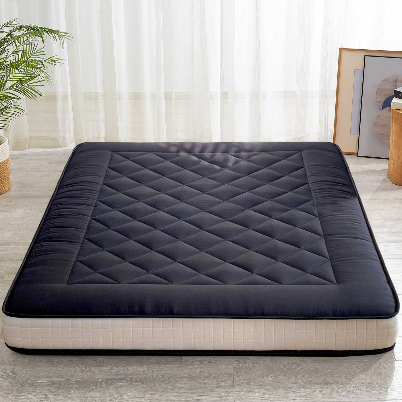 futon mattress#quilted_diamond