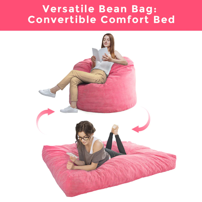 bean bag beg#color_pink