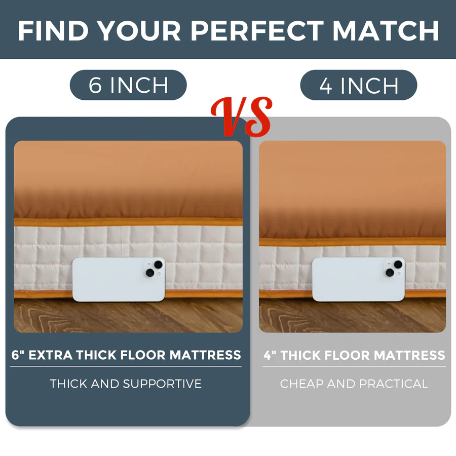 futon mattress#color_6inch-light-brown