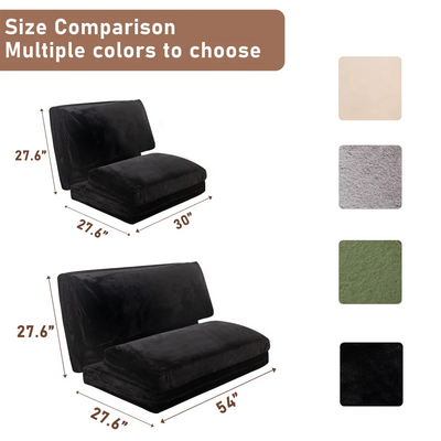 bean bag bed#color_black