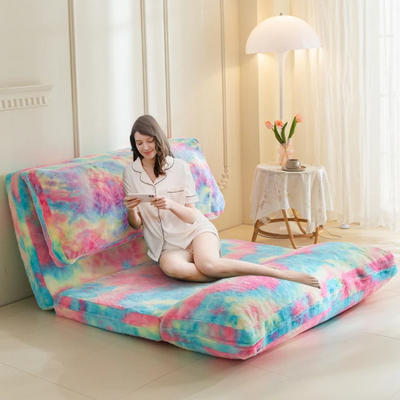 bean bag bed#color_rainbow