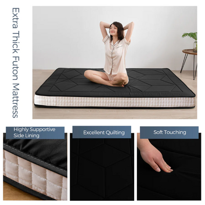 futon mattress#quilted_geometric