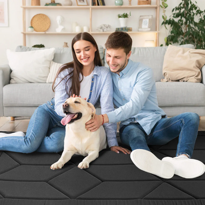 futon mattress#quilted_geometric
