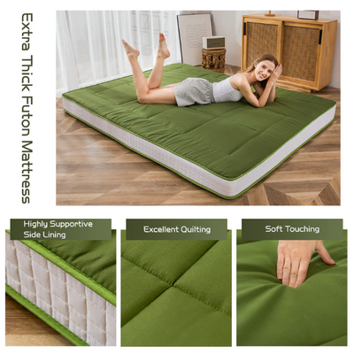 futon mattress#color_6inch-green