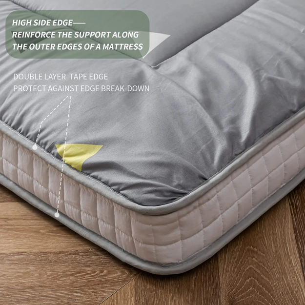 floor mattress#pattern_grey-triangle