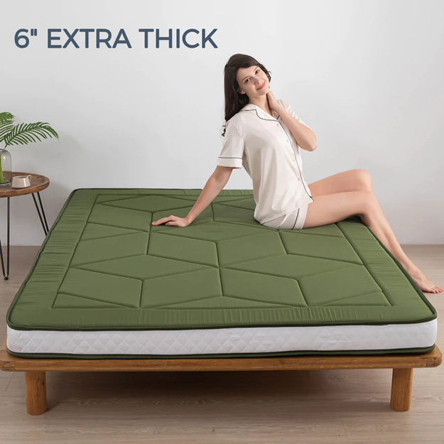 futon mattress#color_green