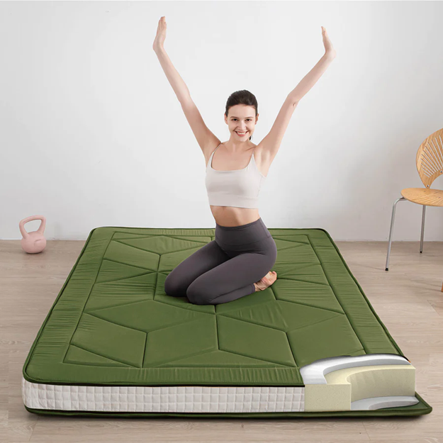 futon mattress#color_green