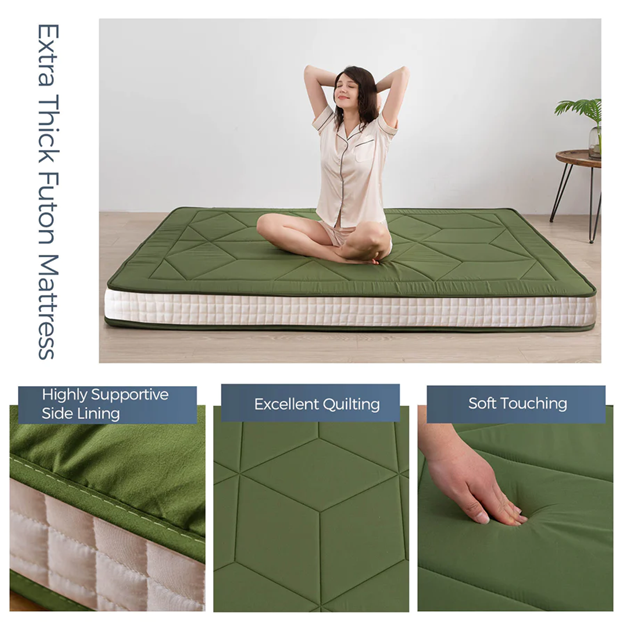 futon mattress#color_green