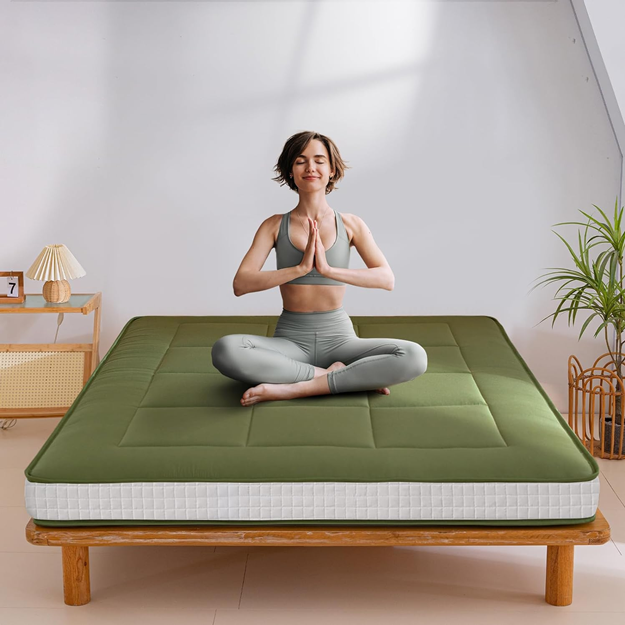 futon mattress#color_6inch-green