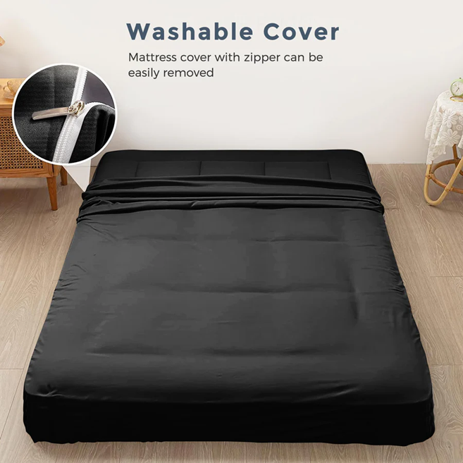 futon mattress#color_8inch-black