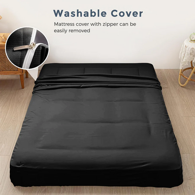 futon mattress#color_8inch-black