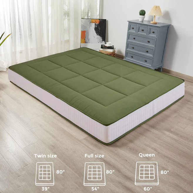 futon mattress#color_8inch-green