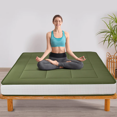 futon mattress#color_8inch-green