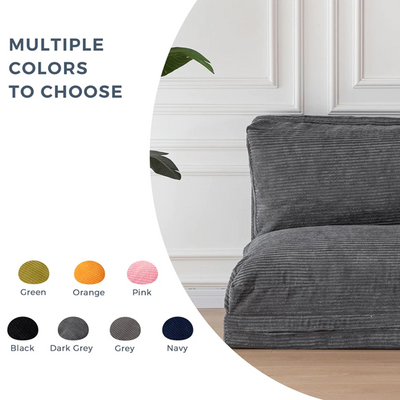 bean bag folding sofa#color_dark-grey