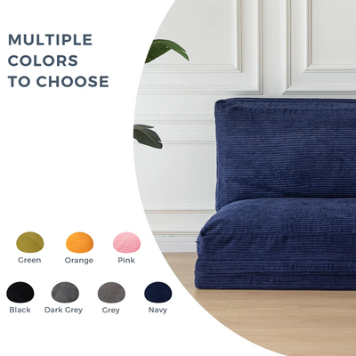 bean bag folding sofa#color_navy