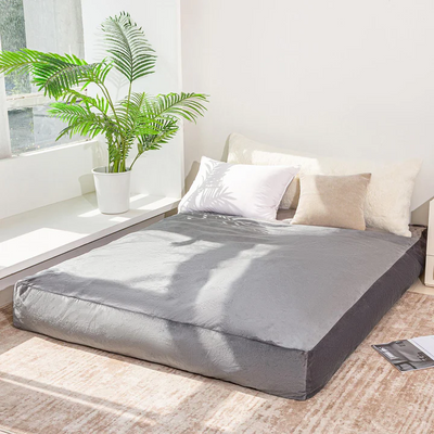 bean bag bed#color_gray