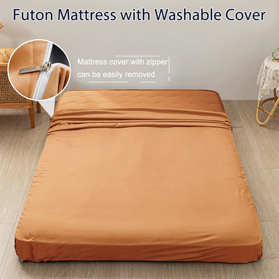 futon mattress#color_6inch-wave-brown