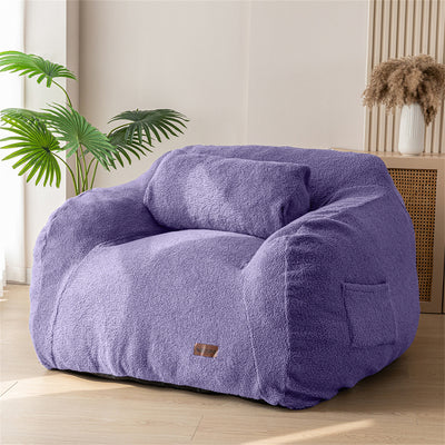 bean bag chair#color_purple