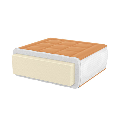 futon mattress#color_6inch-square-brown