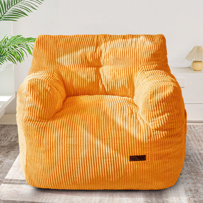 bean bag chair#color_orange