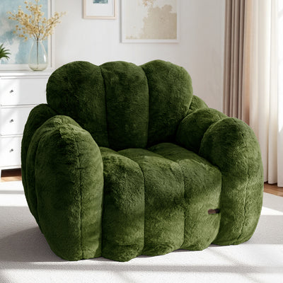 MAXYOYO Cloud Bean Bag Chair – Soft Floor Sofa for Adults, Single Floor Couch