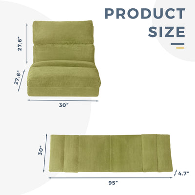 bean bag sofa bed#size_single-30x95-inch