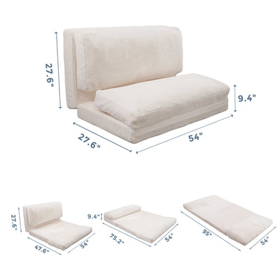 floor sofa bed#color_cream-white
