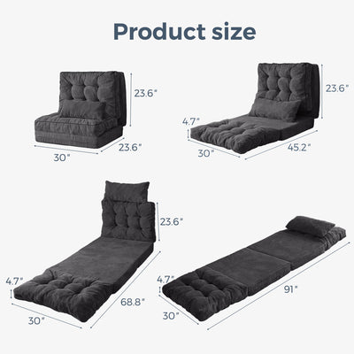 bean bag sofa bed#size_single-30x91-inch