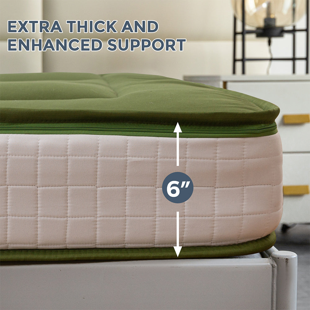futon mattress#quilted_premium6inch