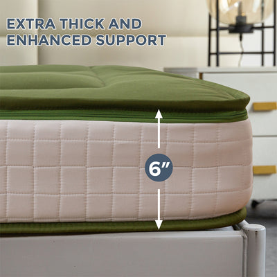 futon mattress#quilted_premium6inch