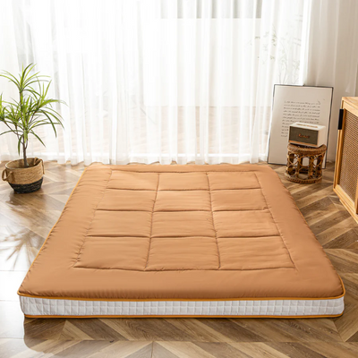 futon mattress#color_light-brown