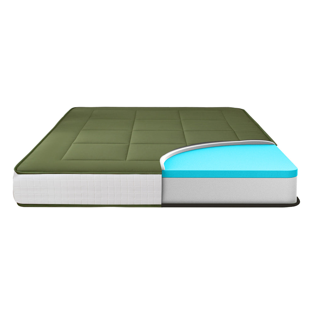 CloudCozy Elite 6" Futon Mattress, Green