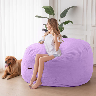 bean bag bed#color_purple